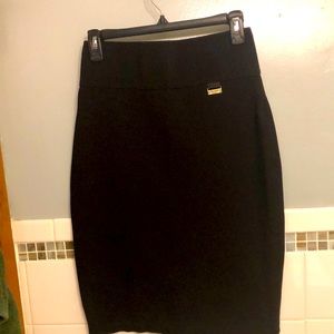 Black Calvin Klein skirt.